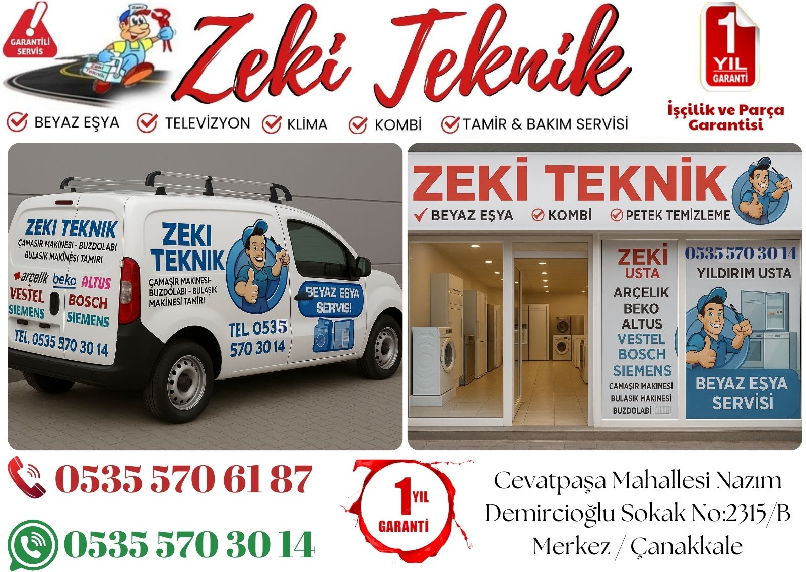 Çanakkale Kepez Buzdolabı Tamircisi